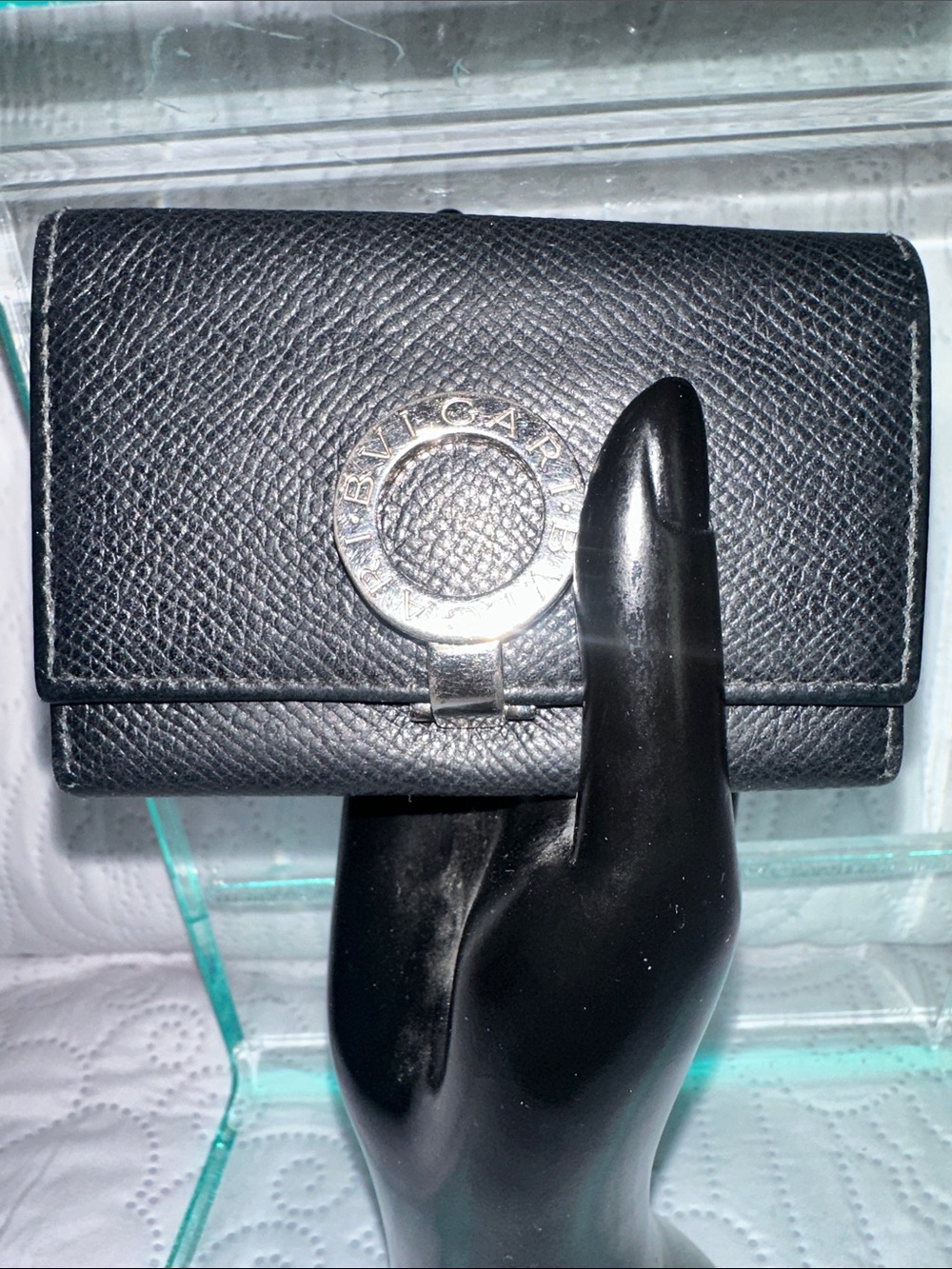 BVLGARI 6-ring key case